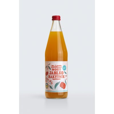 Moštárna Hostětín mošt jablko rakytník Bio 750 ml – Zboží Dáma
