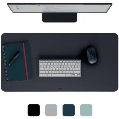 Leitz podložka na stůl černá 80 x 40 cm – Zboží Dáma