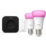 Philips HUE Hue WCA 2 x smart žárovka A60 E27 8,1W 1100 lm vypínač se stmívačem – Zboží Mobilmania