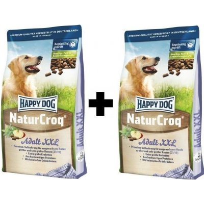 Happy Dog NaturCroq XXL 2 x 15 kg – Hledejceny.cz