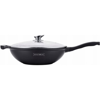 Royalty Line Wok mramorová pánev s poklicí 32 cm