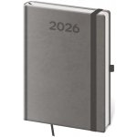 Helma A5 Týdenní 2026 šedý – Zboží Živě