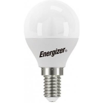 Energizer LED žárovka, E14, globe, 4,9W 40W , 470lm, 3000K – Hledejceny.cz
