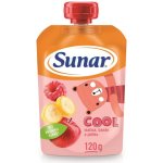 Sunar kapsička Cool ovoce Malina banán jablko 12m+ 120 g – Zboží Dáma