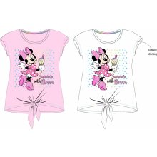 EPLUSM dívčí tričko Minnie Mouse bílá