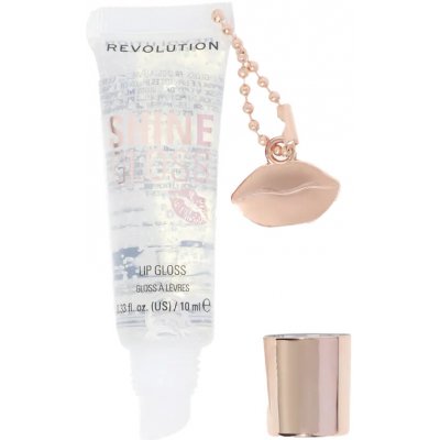 Revolution Shine Gloss lesk na rty Clear Sugar 10 ml – Zboží Mobilmania