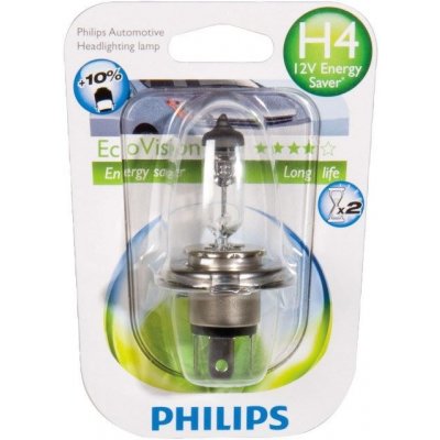 Philips EcoVision H4 P43t 12V 60/55W