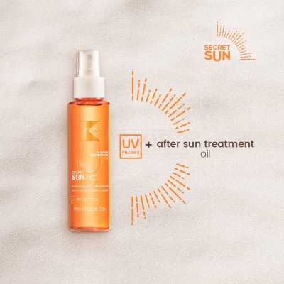 K-Time Secret Sun ochranný sluneční sprej 100 ml – Zboží Dáma
