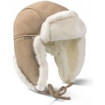 Kreibich & Fellhof Kožešinová ušanka QUEBEC béžová – Zboží Dáma