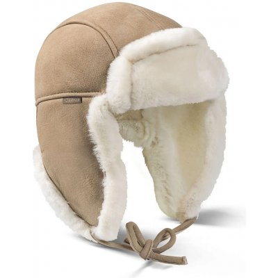 Kreibich & Fellhof Kožešinová ušanka QUEBEC béžová – Zboží Dáma