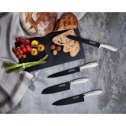 CS Solingen GARMISCH Nůž Santoku s titanovým povrchem 16 cm