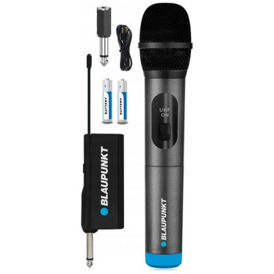 na pódium Blaupunkt UHF WM40U Černý pro karaoke – Sleviste.cz