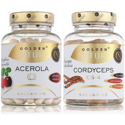 GN Exclusive Acerola 100 kapslí + Cordyceps 100 kapslí – Hledejceny.cz