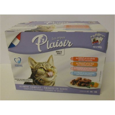 Plaisir Cat 12 x 100 g