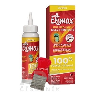 Elimex roztok proti vším a hnidám s hřebenem 1 x 100 ml – Zboží Dáma