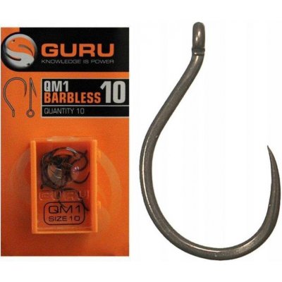 Guru Hook QM1 Barbless vel.12 10ks