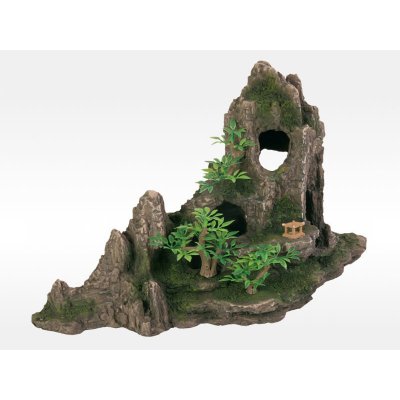 Trixie Jeskyně s rostlinami 27,5x13x16,5 cm – Zboží Mobilmania