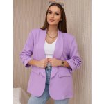 Dámské elegantní sako v lila-fialové – Zboží Dáma