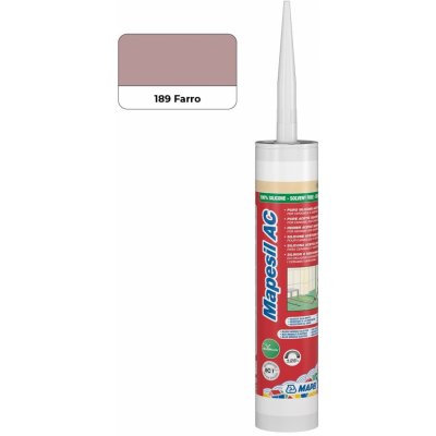 MAPEI Mapesil AC 189 sanitární silikon Farro 310 ml – Zboží Mobilmania