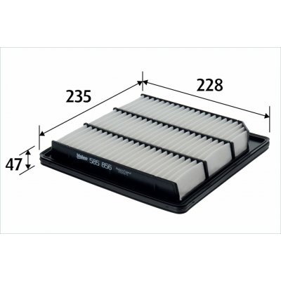 Vzduchový filtr VALEO 585856 – Hledejceny.cz