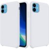 Pouzdro a kryt na mobilní telefon Apple Pouzdro AppleMix Apple iPhone 11 - příjemné na dotek - silikonové - bílé