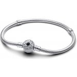 Pandora Stříbrný náramek na přívěsky Severka Moments 593584C01 21 cm – Zboží Dáma