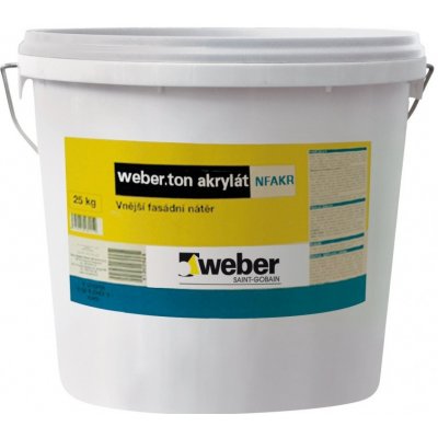 Weber ton akrylát fasádní 25kg