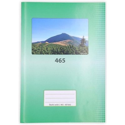 Vikpap 465 Sešit A4 čtvereček 60l. – Zboží Dáma