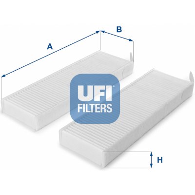 Filtr, vzduch v interiéru UFI 53.154.00 (5315400) – Hledejceny.cz