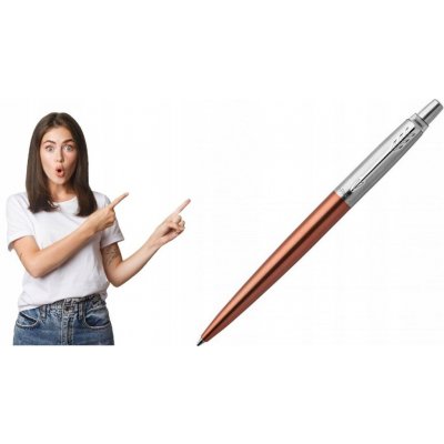 Parker 1502/1253189 Royal Jotter Chelsea Orange CT kuličkové pero – Zboží Mobilmania