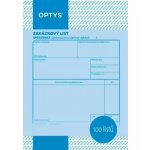 Optys 1048 Zakázkový list - opravenka A5 – Sleviste.cz