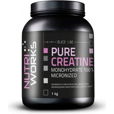 NutriWorks Pure Creatine Monohydrate 1000 g – Hledejceny.cz