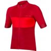 Cyklistický dres Endura s krátkým rukávem FS260-Pro II Rust Red Athletic Fit