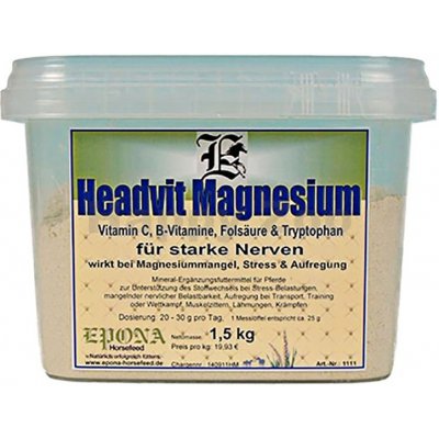 Epona Headvit Magnesium Hořčík pro silné nervy 1500 g – Hledejceny.cz