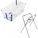 STOKKE Flexi Bath Bundle Transparent Blue – Sleviste.cz
