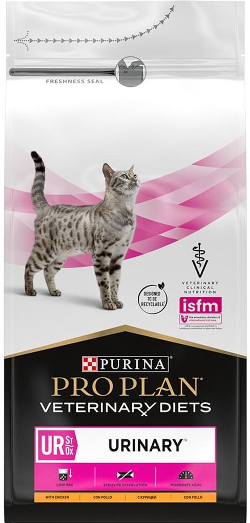 Pro Plan Veterinary Diets Feline UR ST/OX Urinary kuře 1,5 kg