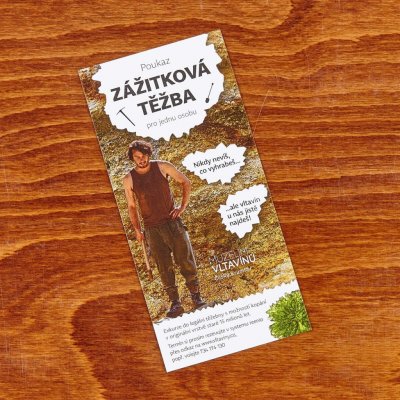 My Moldavite Dárkový poukaz - zážitková těžba - pro jednu osobu – Zbozi.Blesk.cz