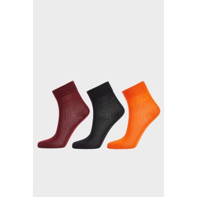 GANT SOCKS 3-PACK černá