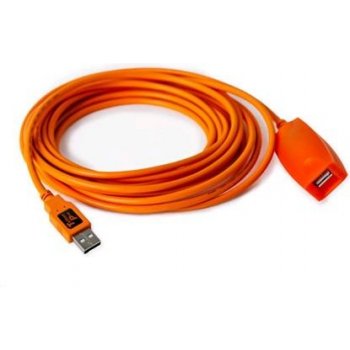 Tether Tools CU1950 USB 2.0 Active Extension, 15m, oranžový