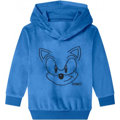 Chlapecká plyšová mikina Sonic – Sleviste.cz