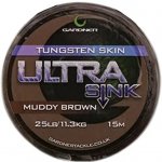 Gardner šnůra Ultra Sink Tungsten 15m 25lbs Muddy Brown – Zboží Dáma