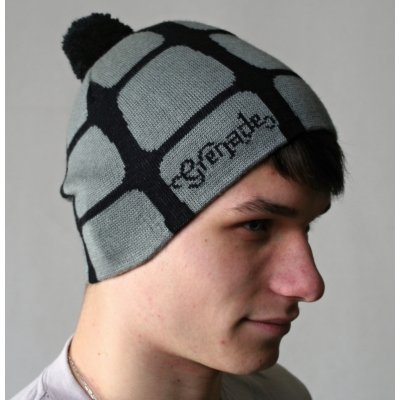 GRENADE G beanie grey black – Hledejceny.cz