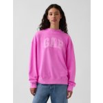 GAP Oversize mikina VintageSoft s logem Růžová – Hledejceny.cz