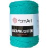 Příze YarnArt Příze Macrame Cotton 783 - modrozelená