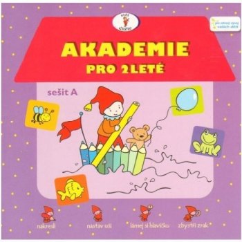 Omalovánky Akademie pro 2 leté sešit A