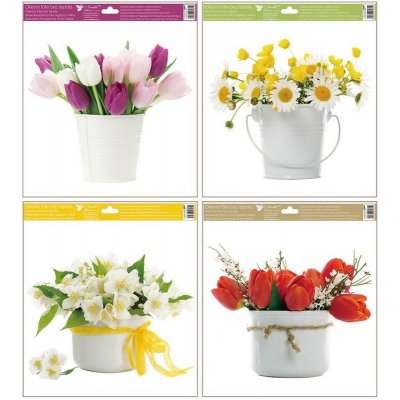 Dekorace okenní KVĚTINY 30x33,5 cm ( 6867) 240605 – Zboží Dáma Dekorace okenní KVĚTINY 30x33,5 cm ( 6867) 240605 – Zboží Dáma