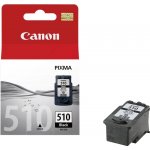 Canon PG-510Bk černá Inkoustová náplň, originální, pro Canon PIXMA MP2xx, MP4xx, MX3xx, iP2700, iP2702, 9ml, černá 2970B001