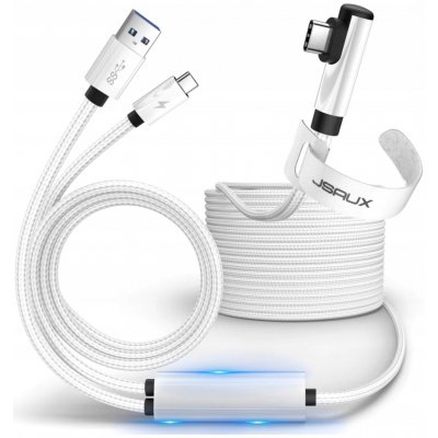 JSAUX CD0044 kabel 5M Meta Oculus Quest 2 1 Pro USB-C s úhlovou koncovkou USB-A – Zboží Mobilmania