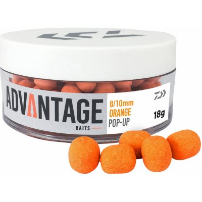 Daiwa Prorex plovoucí nástrahy Advantage Pop-Up Orange 18 g 8-10 mm