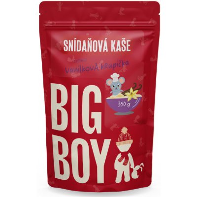 Big Boy Rýžová kaše Vanilková krupička 350 g – Zboží Dáma